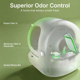 PETKIT Purobot max 3 Odor Free&Leak Control, Self-Cleaning Cat Litter Box