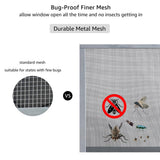 beeNbkks Bug Proof Cat Catio, Window Cat House with Metal Mesh, Outdoor Enclosure for Indoor Pets, Expandable Wooden Perch, Safe Comfortable Haven for Pets, Keep Bugs Insects Out