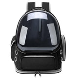GixDix Cat Backpack Carrier for Cats and Small Dogs, Breathable Cat Bubble Backpack, Airline Approved Pet Travel Carrier for Hiking Camping Outdoor(Black)