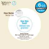 Nature's Way Bird Products MJF1 Nature's Way Mason Jar Hummingbird Dish Feeder, Clear