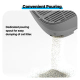 Neakasa M1 Plus Open-Top Self Cleaning Cat Litter Box with Cat Step