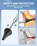 ScopeAround Otoscope with 4.5" IPS Screen, 3.9mm Ear Camera with Gyroscope, No App Needed Ear Wax Removal Tool with Light, 32GB Card, Easy to Use Digital Ear Scope for Safe Home Ear Checker
