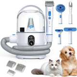 ACONEE Grooming Kit, 5 in-1 Pet Grooming Vacuum Suction 99% Pet Hair for Dogs Cats, 2L Large Capacity Dust Cup, Low Noise Dog Hair Vacuum for Shedding