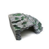 Large Reptile Hide Shale Scape Step Ledge, Reptile Cave Hideout, Bearded Dragons Accessories, Basking Rocks for Bearded Dragons (Large-B-11.8 * 9.8 * 5.3)