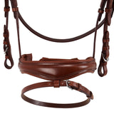 Acavallo Maestà Bridle Headstall Calfskin, Full Size, Cognac