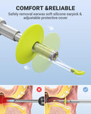 AnyScope 1080P Digital Otoscope with Gyroscope, 3.9mm Ear Scope Camera with 6 Lights, 4.5 Inches Screen, Ear Wax Removal Tool, 32GB Card, Supports Photo Snap and Video Recording