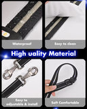 5pcs 7 Colors in 1 LED Horse Tack Set, USB Rechargeable Light up Breastplate Collar & Leg Band, Adjustable Equestrian Visble Safety Gear for Night Horse Riding