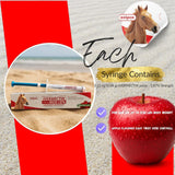OZIPCO Ivermectin Horse Paste 1.87% | Apple Flavor – 6.08g Syringe for Equine Use Only Up to 1250 LB (4-Pack)