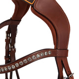 Acavallo Poesia Bridle Headstall Calfskin, Full Size, Cognac
