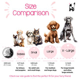 MiauCraft Lifetime 1Year Promise Personalized Engraved Cat & Dog Tag | Cat tag: Durable Stainless Steel. Custom Stylish Doble Sided Engraving | Pet Tag | Many Fonts & Design (Black Round)