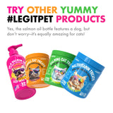 LEGITPET Probiotic Cat Treats with Prebiotics – Digestive Support Soft Chews with Pumpkin & Papaya – Supports Gut Health, Stool Quality & Immune Function – 100 Pet Chicken-Flavored Chews