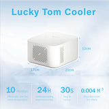 Lucky Tom Pet Pad Cooling System for Summer, Consistent Cooling Water Mat for Dogs and Cats, No Refrigeration or Chemical Gel Needed, Machine Washable Bed, Ideal for Home and Crates (Gray, XL)