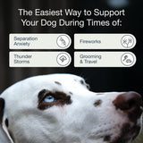 Pure Dogs Calming Chews for Anxiety & Stress Relief - Dog Treats with Organic Hemp & GABA - Soothe Scratching & Restlessness - 90 Calming Treats