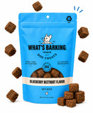 What's Barking Soft Bites Dog Treats, Blueberry Beetroot, Non-GMO