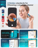 Bebird Earsight Ultra Ear Wax Removal Tool Camera, FSA HSA Eligible Items, 2K HD Ear Cleaner with Flexible Ear Camera Otoscope, Painless Ear Pick Tweezers, Visual Earwax Cleaning Dropper for Family