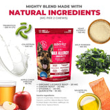 MAX Dog Allergy Relief Chews - Seasonal Allergies and Immunity Support + Ear Cleaner for Dogs (Lavender Chamomile)