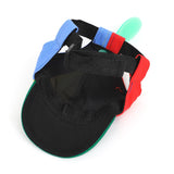 IPENNY Colorful Pets Propeller Hat, Rainbow Helicopter Hat Baseball Cap with Adjustable Strap - Cute Cosplay Accessory for Medium Dog & Large Cat (L, Green)