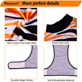 PetWarm Dog Surgery Recovery Suit, Dog Spay Recovery Suit Female and Male, Onesie for Dogs, Spay Neuter Bodysuit for Abdominal Affected Areas Sensitive Skin Areas, Leopard Pattern, Black, XS