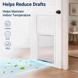 Extra Large Dog Door Replacement Flaps 10.5"X15", Compatible with Ideal Pet Products, Clear Flexible Replacement Flap, Dog Door Flap for Easy Installation