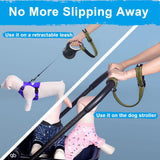 PetBonus Short Dog Leash, Safety Wrist Strap for Dog Retractable Leash