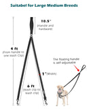 PetBonus Two Point Control Dog Leash, No Tangle Training Walking Leashes