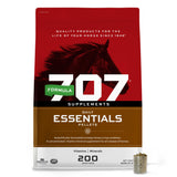 Formula 707 Daily Essentials Ration Balancer Supplement for Horses, 25 lb Bag – 200 Servings – Concentrated Complete Vitamin & Mineral Pellet