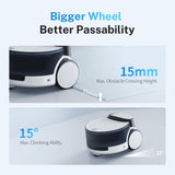 Enabot EBO ROLA PetPal 2.5K Camera Robot: Movable WiFi QHD Cam, Indoor Smart Home Security, Night Vision, 2-Way Audio, Remote App Control, Photo, Video for Cat/Dog/Family (w/Storage Module)