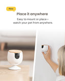 Furbo Mini Pet Camera [Subscription Required] Unlock Camera w/Paid Plan: Home Security with Dog & Cat Safety Alerts, 2-Way Audio, Mountable Smart Cam (Low Risk, 3mo Min. Cancel Anytime)