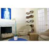 PetFusion Ultimate Cat Scratch Lounge, Cat Scratchers for Indoor Cats, Reversible & Durable, Made from Recycled Corrugated Cardboard, Cloud White