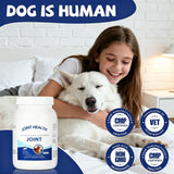 Gihen Dog Joint Health Supplement Chews, Glucosamine & Chondroitin for Hip and Joint Support, Chicken Flavor Soft Chews for Dogs, 100 Tablets