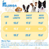 Dog Sweater, Soft Dog Sweaters with Leash Hole for Small Medium Dogs Cats