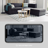 Enabot Home Security Camera EBO SE: 1080P Indoor Cam Battery-Operated, Auto-Recharge, Night Vision, Wireless Camera for Pet/Elderly/Baby, 2-Way Talk, Local Storage, APP Control
