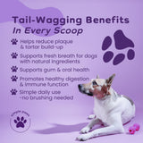Dog Dental Powder for Teeth Cleaning - Dental Powder for Dogs Teeth