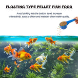 yizeril Floating Goldfish Food Pellets – 12oz Pond Fish Food Natural Color Enhancing, Promotes Growth with Natural Antarctic Krill & Spirulina, Clear Water Formula