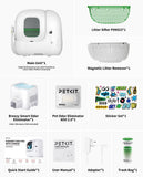 PETKIT 2025 New Purobot Max Pro Cat's Facial Recognition AI-Camera Automatic Cat Litter Box, 210° Wide Angle, 5G WiFi App Control Self Cleaning Cat Litter Box Large, Odor-Free & Integration Safety