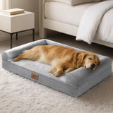 Sytopia 42 Inch Orthopedic Dog Bed for Large Dogs Washable, Chew Proof Dog Bed Extra Large Pet Bed with Removable Cover and Anti-Slip Bottom - XL