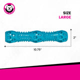 Chase 'n Chomp Squeak and Light Up Sticks Dog Toy, Mental & Physical Stimulation, Large, 2 Pack