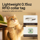 PETLIBRO RFID Automatic Cat Feeders - 2 Cat Wi-Fi Feeders, 3L Auto Dispensers with Light Collar Tag, 1-10 Meals