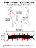 Centipede Cat Costume, 50'' 3D Halloween Pet Cosplay Outfit for Cats (Red)
