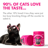 LEGITPET Probiotic Cat Treats with Prebiotics – Digestive Support Soft Chews with Pumpkin & Papaya – Supports Gut Health, Stool Quality & Immune Function – 100 Pet Chicken-Flavored Chews