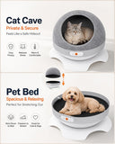 HOVONO Smart Cooling & Heated Cat House for Cat Indoor Use, 13 lbs