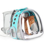 Lollimeow Cat Carrier Backpack, Bubble Dual Expandable Backpack Carrier, Pets and Small Dogs,Airline-Approved, Designed for Travel, Hiking, Walking & Outdoor Use (Dual Expandable-Green)