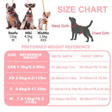 Puppytie XXS Puppy Harness and Leash Set, Pink, XXS (2.2–6 lbs)