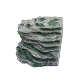 Large Reptile Hide Shale Scape Step Ledge, Reptile Cave Hideout, Bearded Dragons Accessories, Basking Rocks for Bearded Dragons (Large-B-11.8 * 9.8 * 5.3)