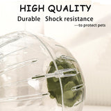 Vayinana Large Hamster Wheel Sport Running Ball Hamster Toys for Hamsters Guinea Pig Mice Ferret Small Pet 7.3” x 7.3” x 7.3”