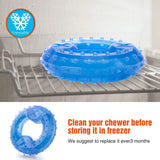 ZNOKA Pet Products Arctic Freeze Fetch Food Cooling Teether Chew Toy (2PCS)