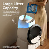 CATLINK Scoop Robot Pro Self-Cleaning Litter Box, AI Cameras, 4L Refiller