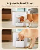 Dokoo Automatic Dog Feeder for Large Breeds, 15L/63 Cups Vacuum-Sealed
