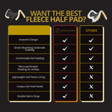 Kavallerie 3D Air-Mesh Fleece Half Pad, Impact Protection & Therapeutic Gel Padding English Saddle for Maximum Support and Stability, Best for Horses Under Saddle, Dressage, Jumping & Training