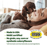 Probiotic Chews for Dogs Gut Health | Tasty Pre and Probiotics for Dogs Digestive Health with Pumpkin Dog Probiotics and Digestive Enzymes | NASC Certified & Made in The USA | 60 Chews